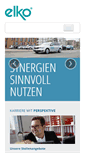 Mobile Screenshot of elko.de